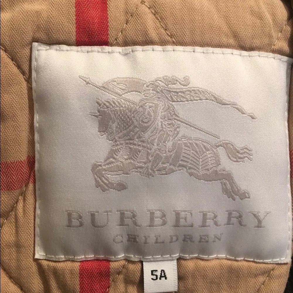 burberry girls jacket